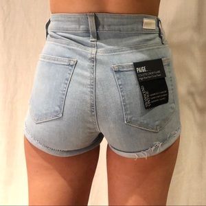 High Waisted Jean Shorts